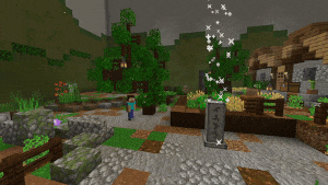 A player using the dash ability to cover ground quickly.